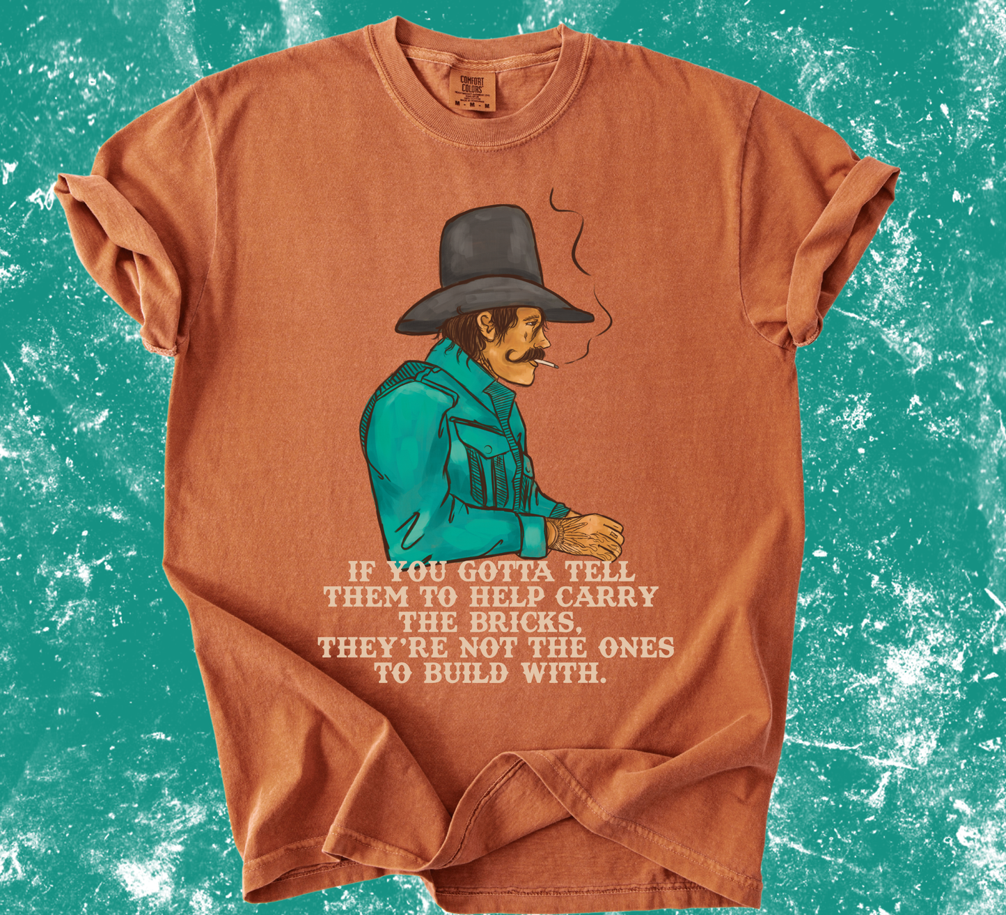 Help Carry The Bricks tee