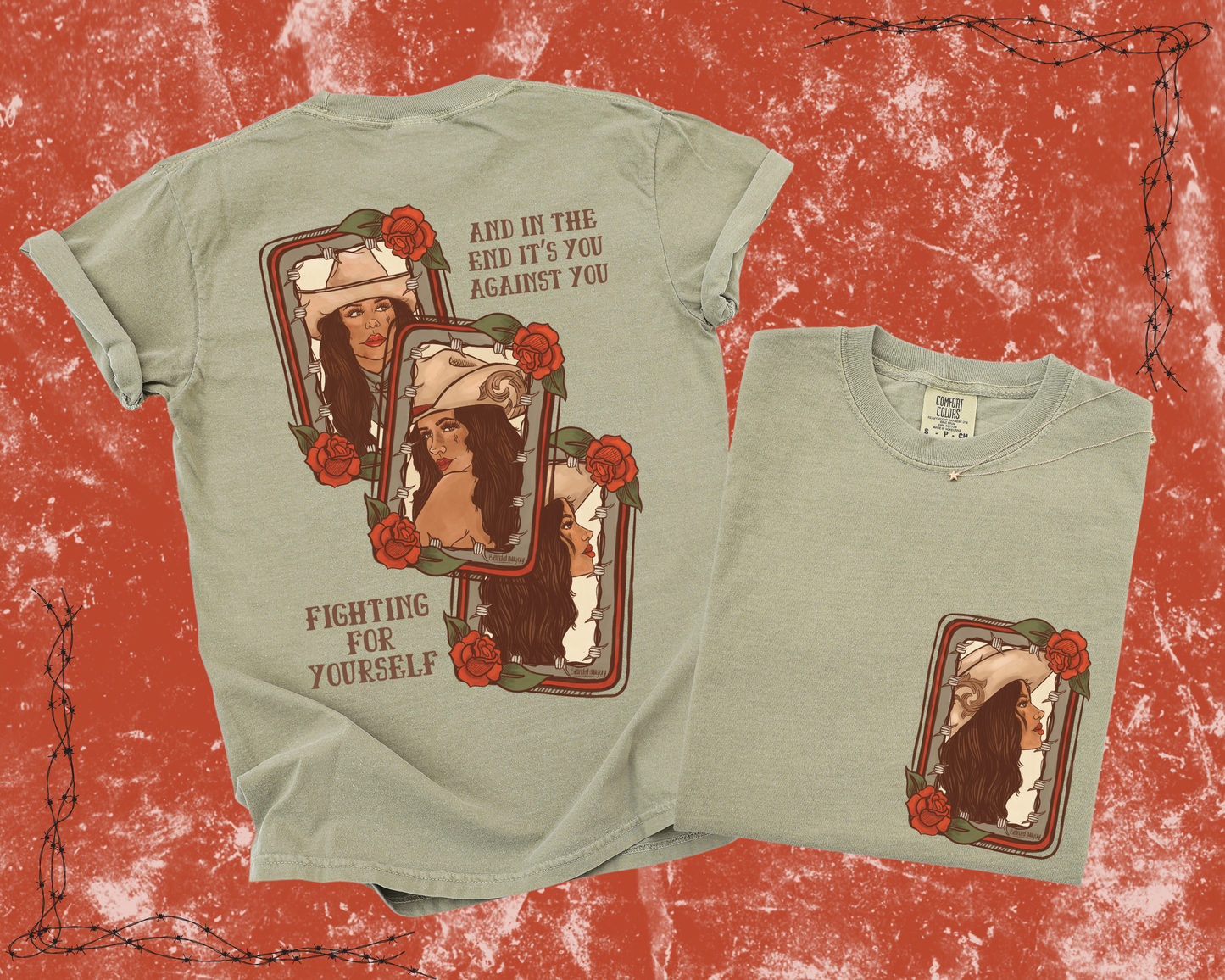 Fighting for yourself tee