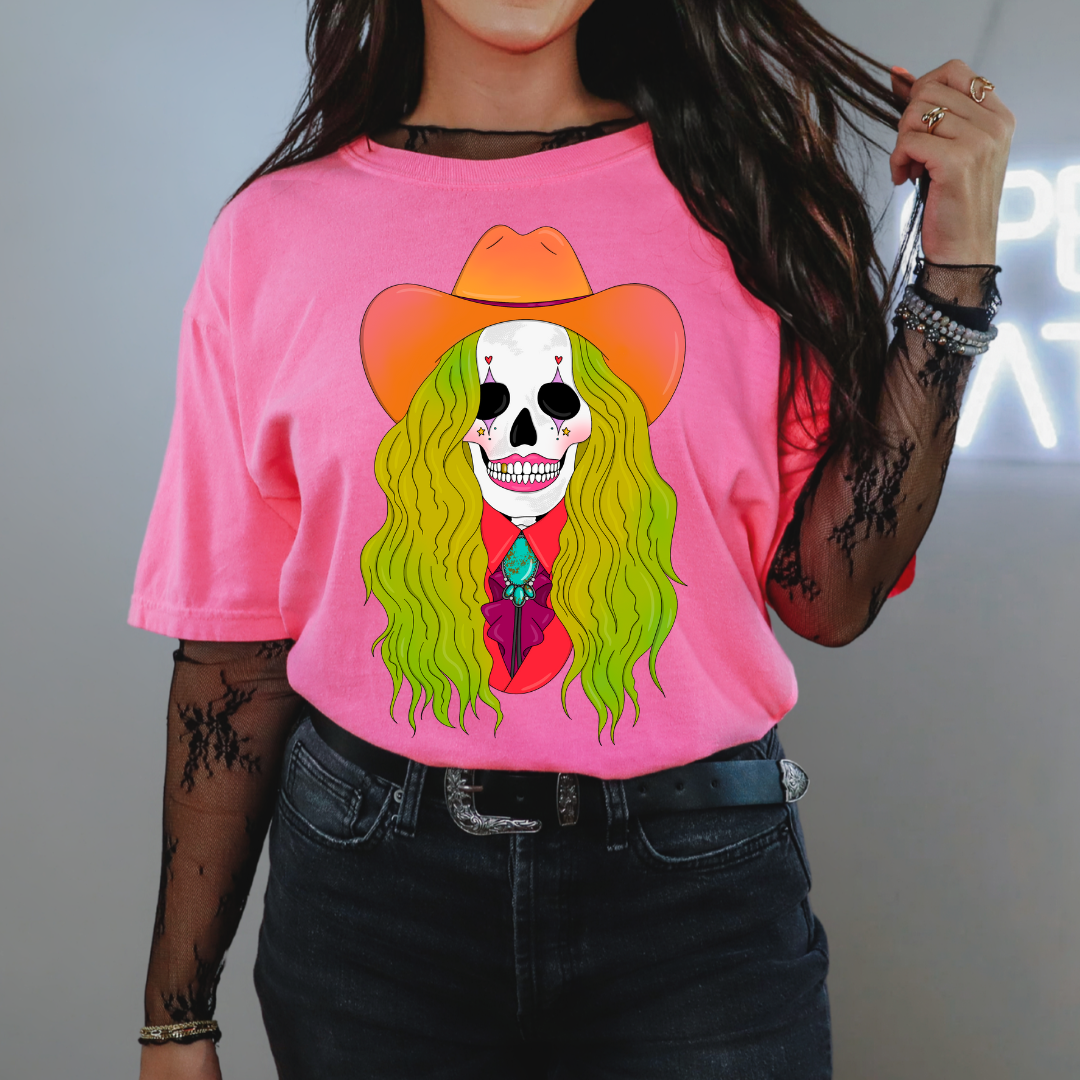 Skelly Rodeo Clown Tee
