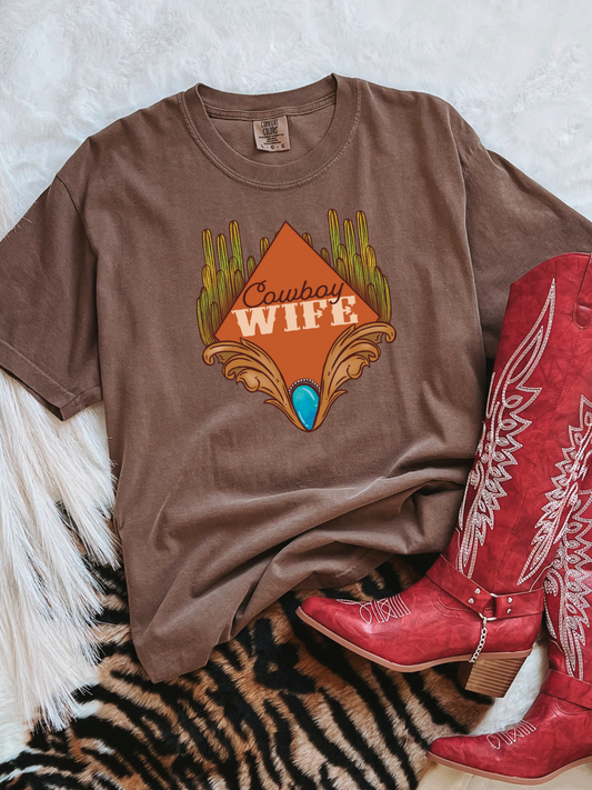 Cowboy Wife CC Graphic Tee