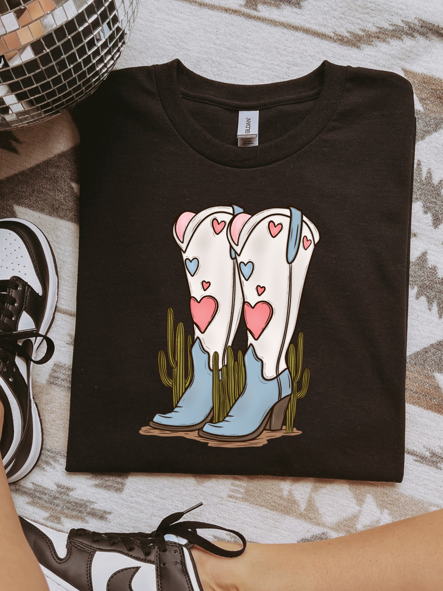 Lovers Boots Graphic Tee