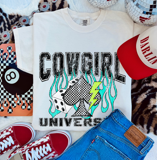 Cowgirl University Tee