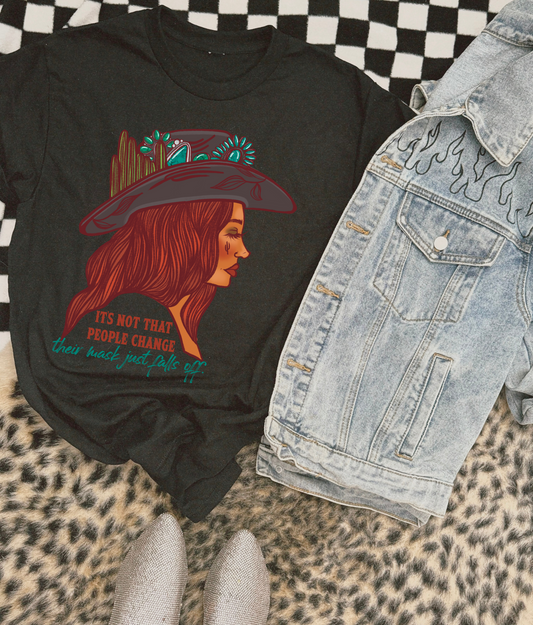 Their Mask Falls off tee