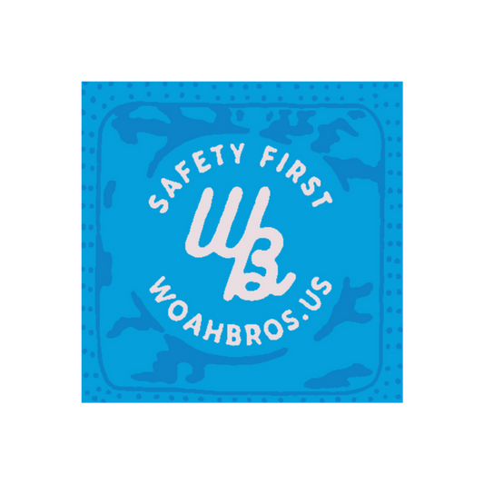 Safety First Condom Sticker