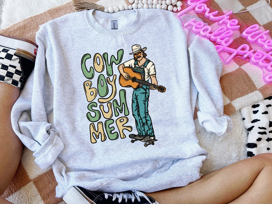 Cowboy Summer Crewneck
