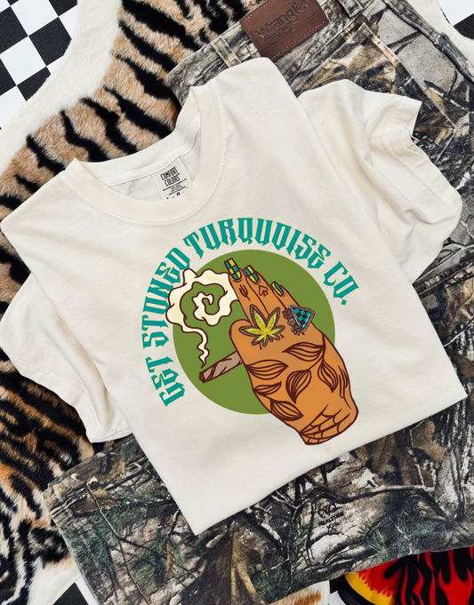 Get Stoned Turquoise Co. CC Graphic Tee