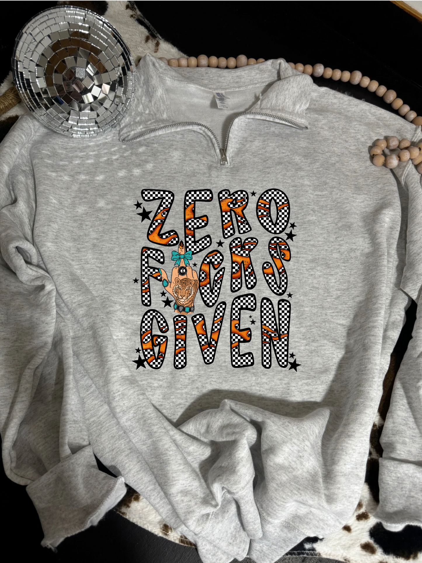 Zero F's Given 2 Quarter Zip