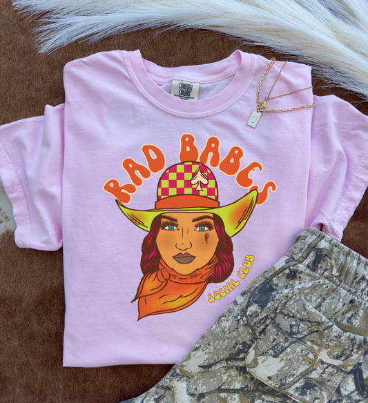 Rad Babes Social Club CC Graphic Tee