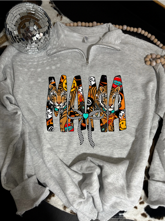 Yallternative Mama x Bow Quarter Zip