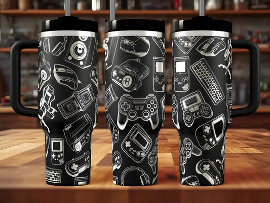 Video Game | Gamer Engraved Tumbler  | 30oz