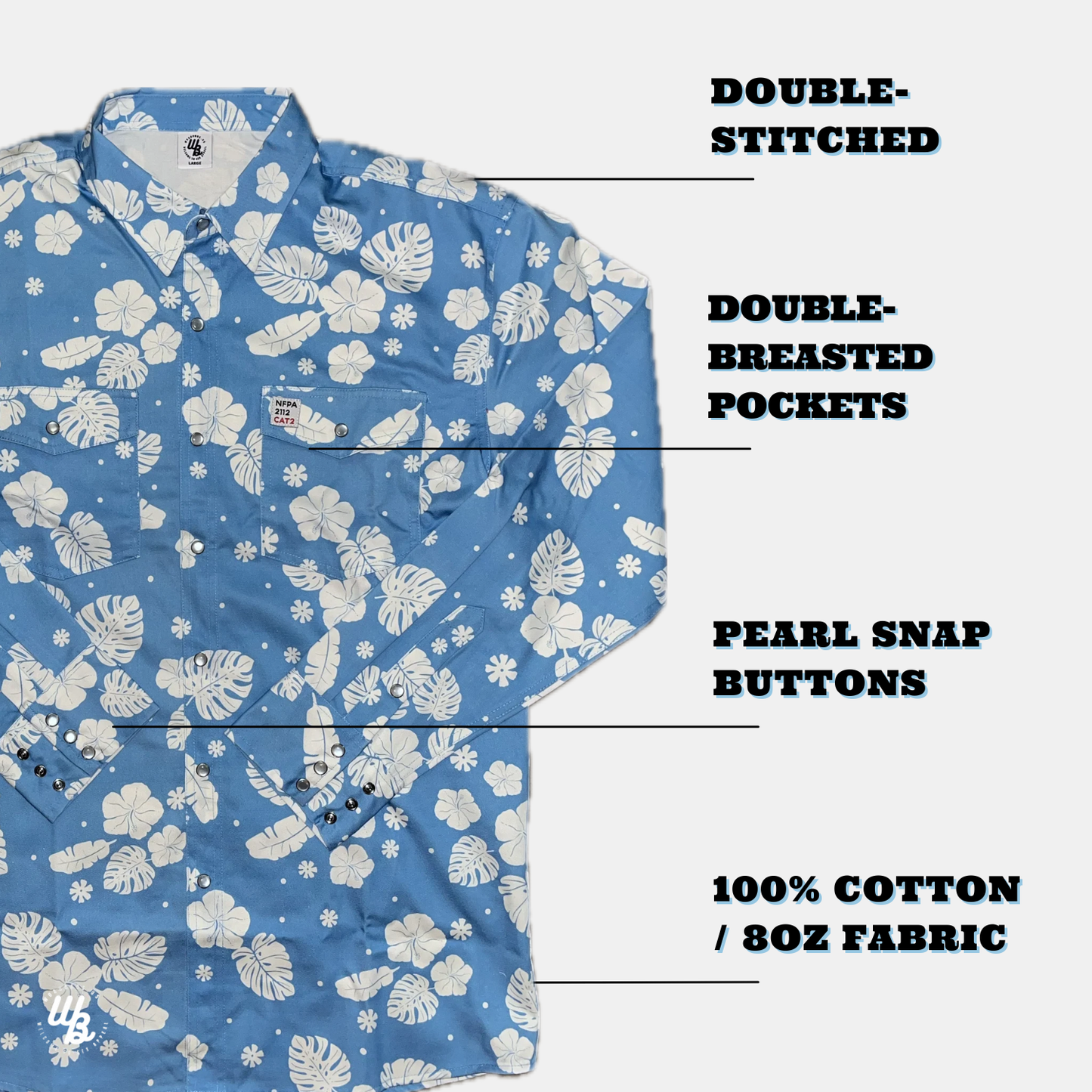 WoahBros Blue Hawaiian FR