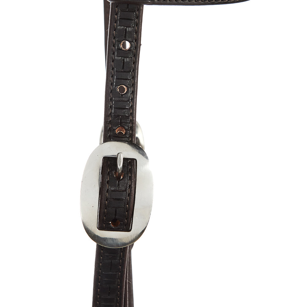 WD-BTSEH-HO Heavy Oil Brick Tooling 5 8 Inch Single Ear Headstall