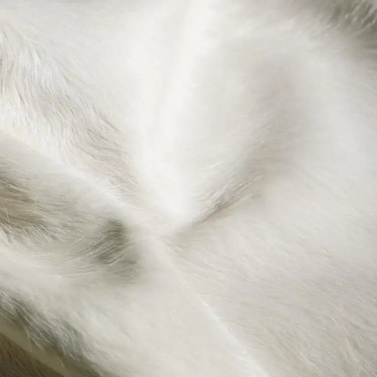 Black and White Line Patchwork Cowhide Rug