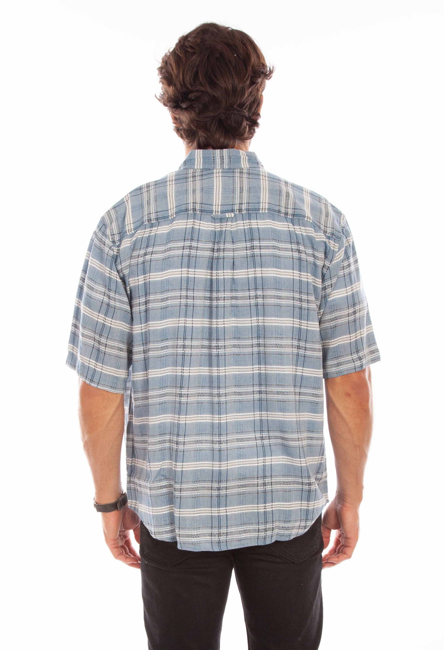 Worn Out's Plaid S/s Shirt - WO001