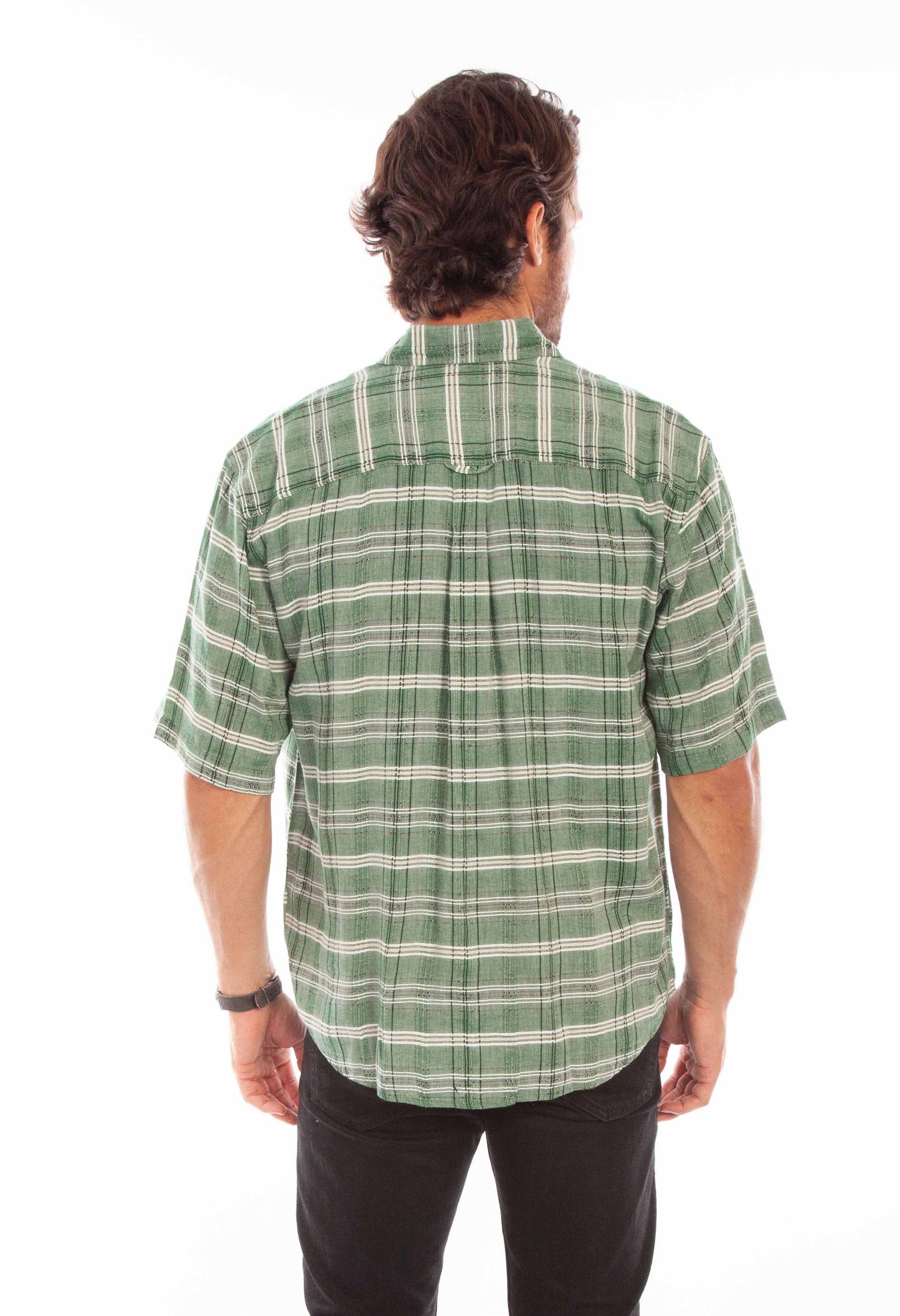 Worn Out's Plaid S/s Shirt - WO001