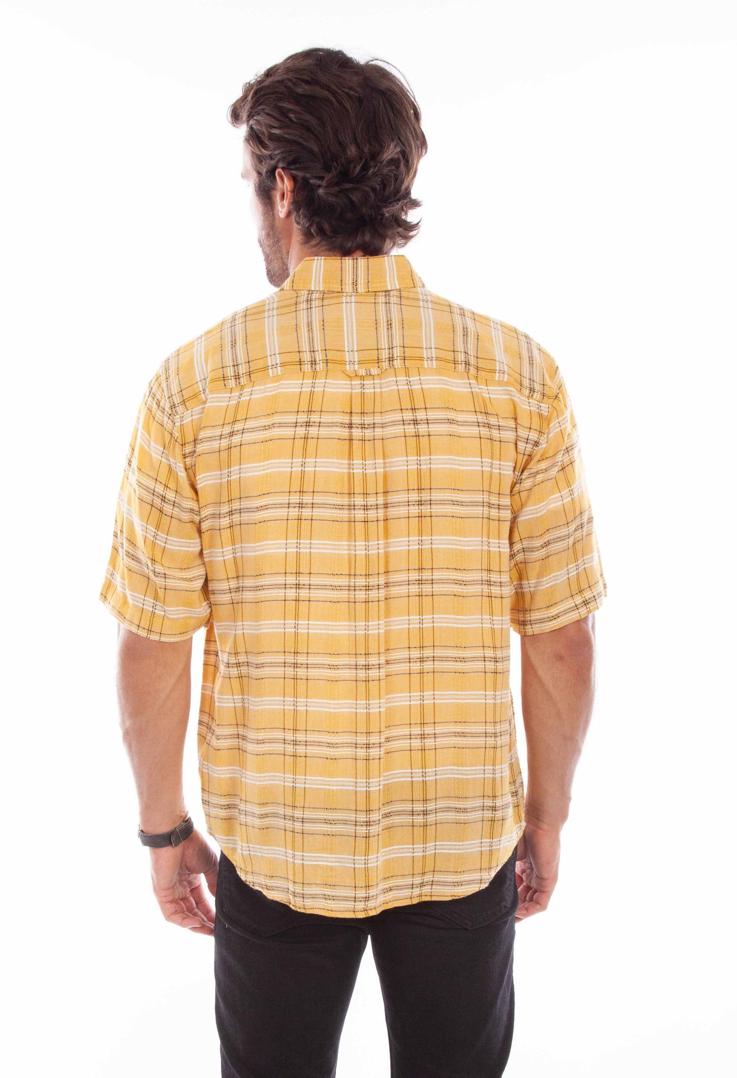 Worn Out's Plaid S/s Shirt - WO001