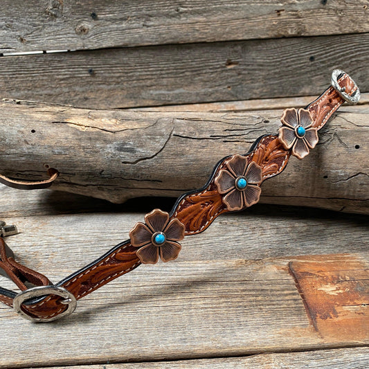 Light Oil Floral Wither Strap #WS1008