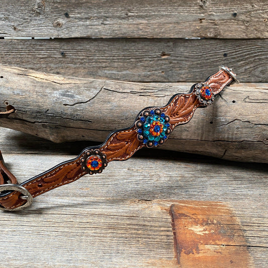 Light Oil Floral Wither Strap #WS111