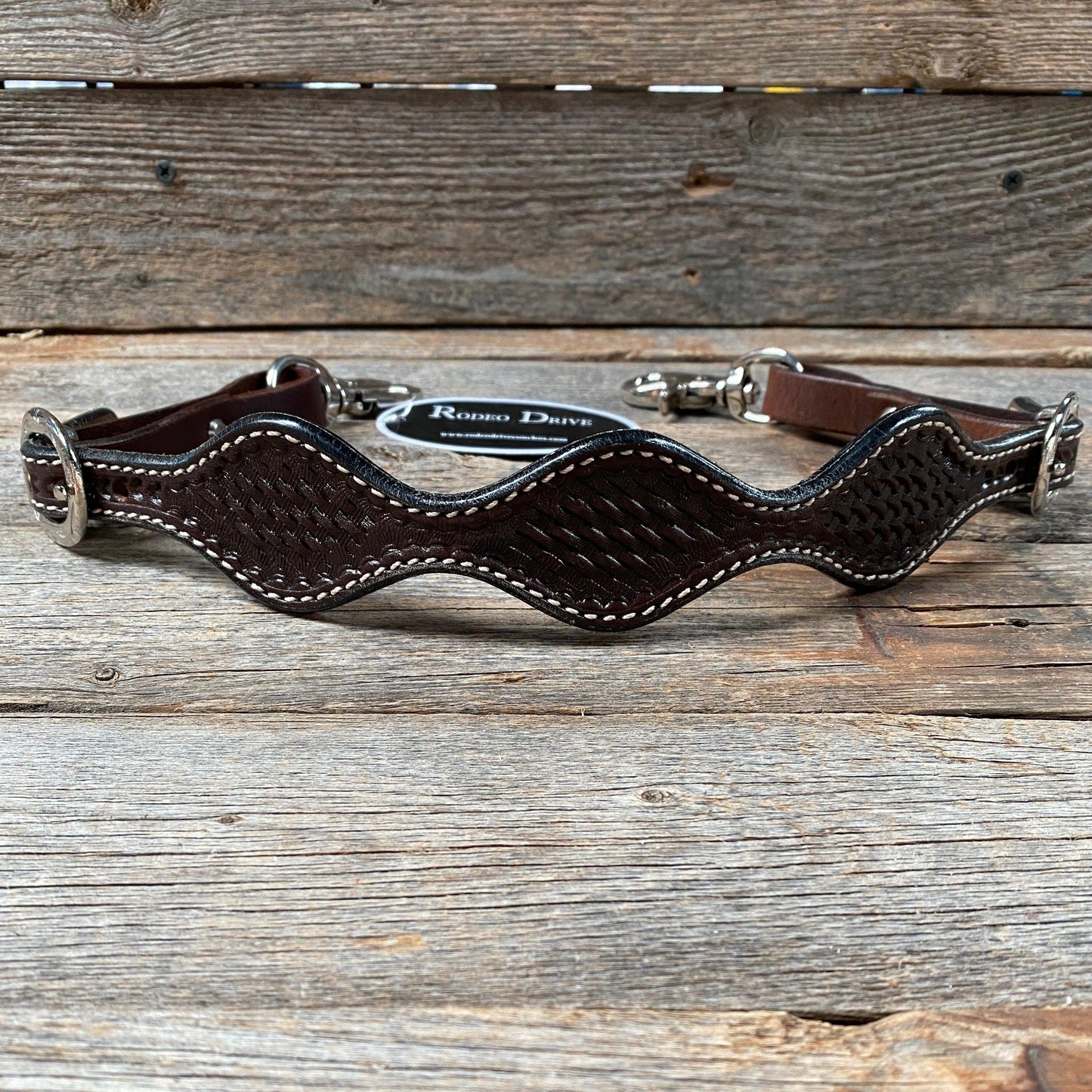 Dark Basketweave Wither Strap #WSBD