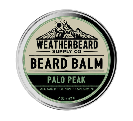 Palo Peak Beard Balm - Palo Santo, Juniper, Spearmint