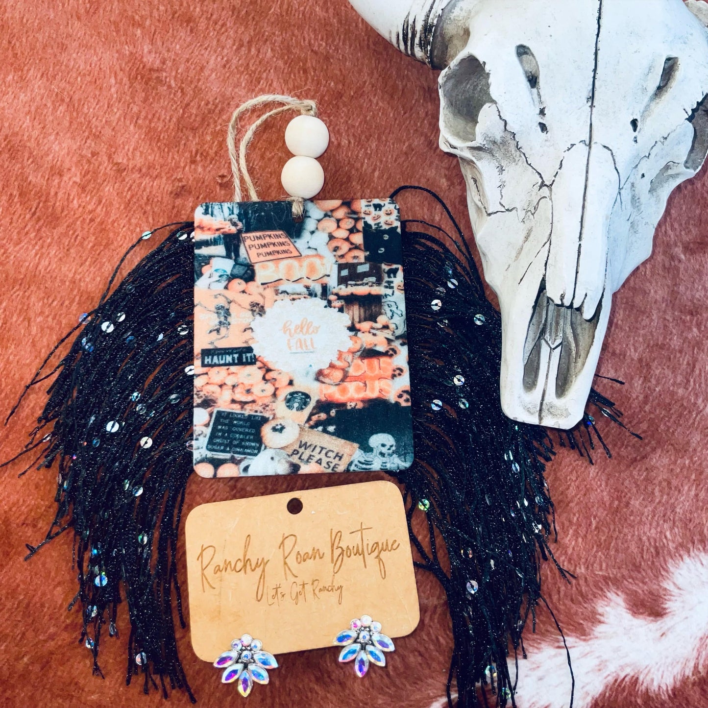 Western Fall Themed Felt Freshies