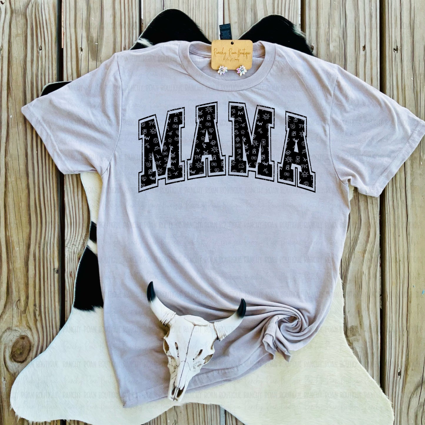 Western Mama Branded Graphic Tee – Custom Color Options
