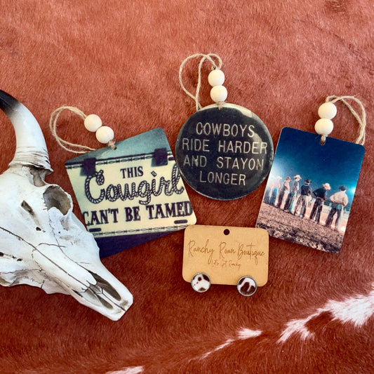 Western Inspirational Felt Freshies