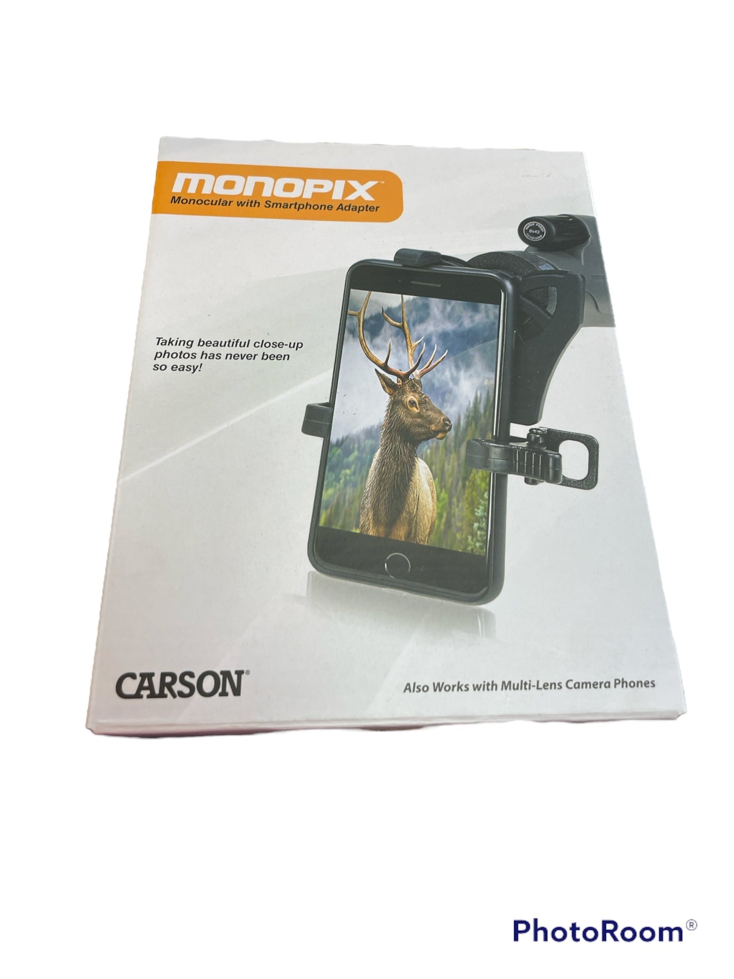 MONOPIX - MONOCULAR WATERPROOF WITH SMARTPHONE ADAPTER