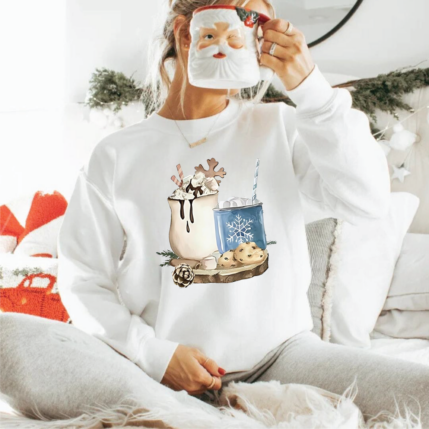 Hot Chocolate And Cookies Sweatshirts