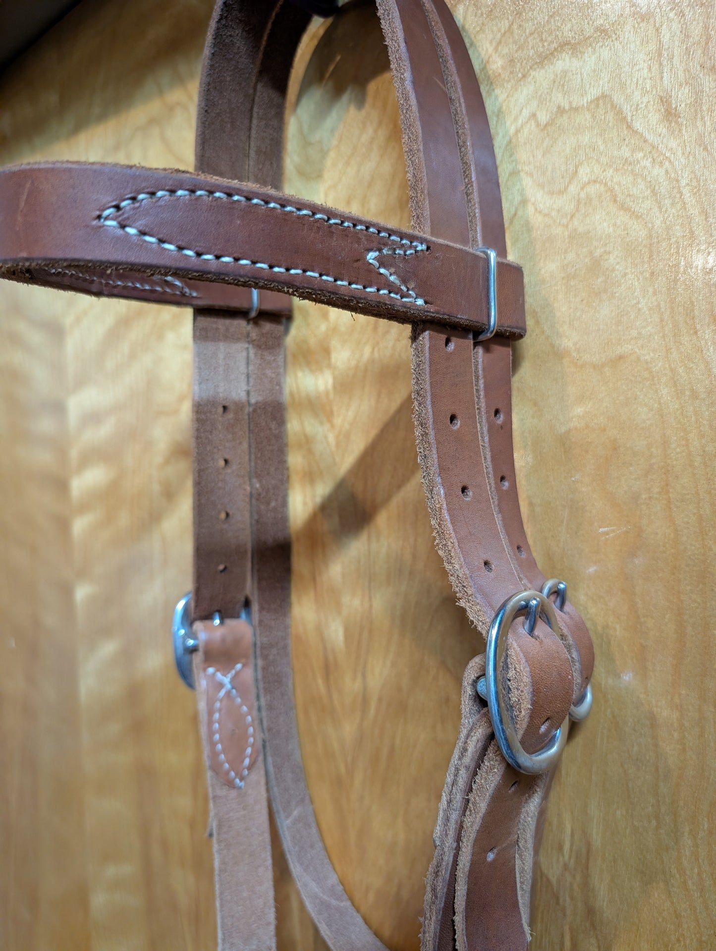 Genuine Leather 1" Browband Headstall