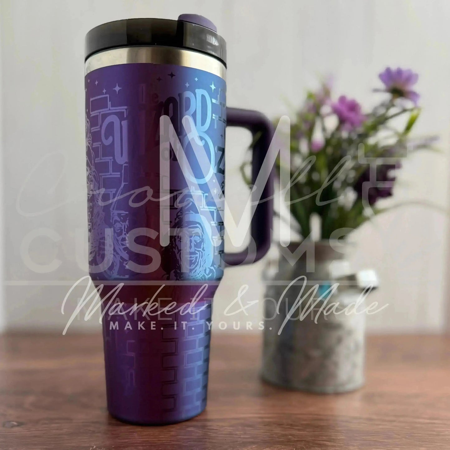 Wizard of Oz  Engraved Tumbler  | 40oz