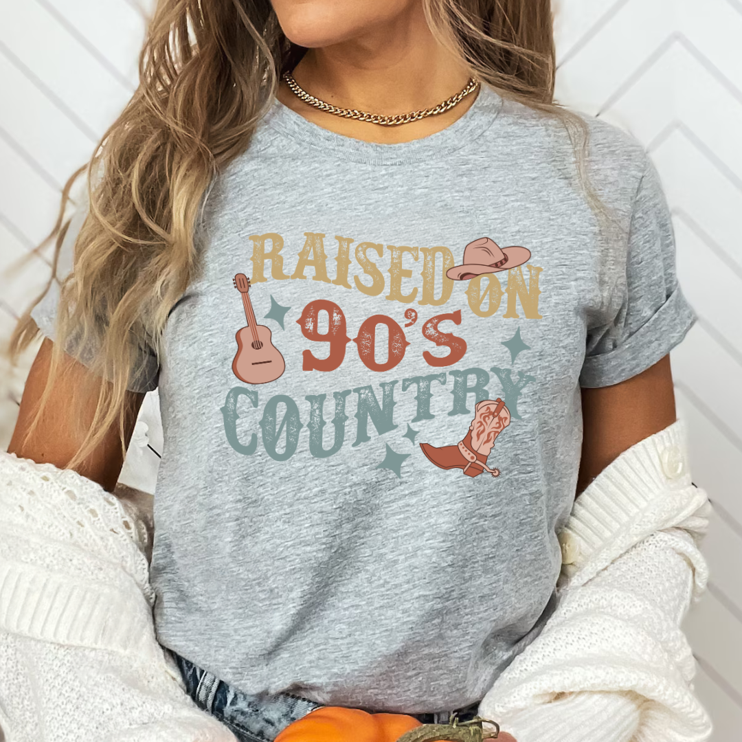 Raised On 90's Country Tees