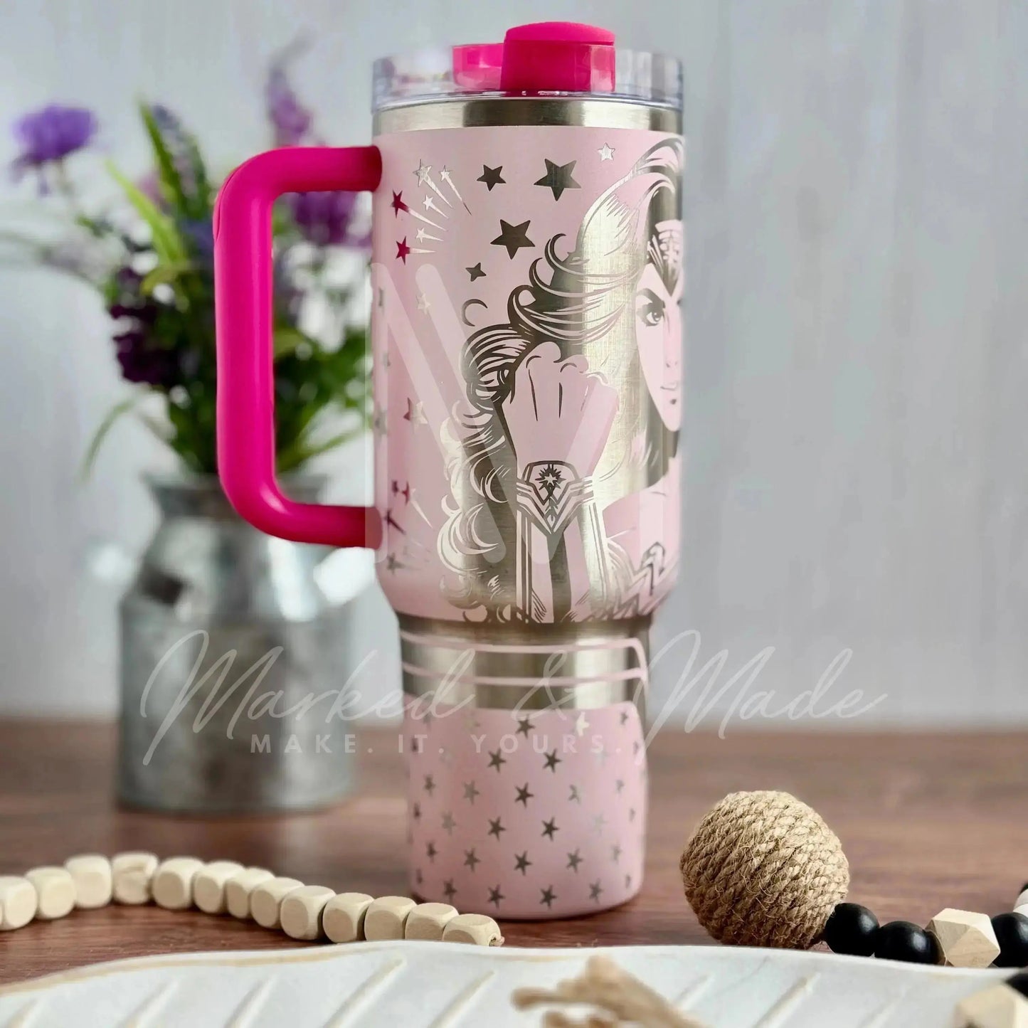 Wonder Woman  Engraved Tumbler  | 30oz