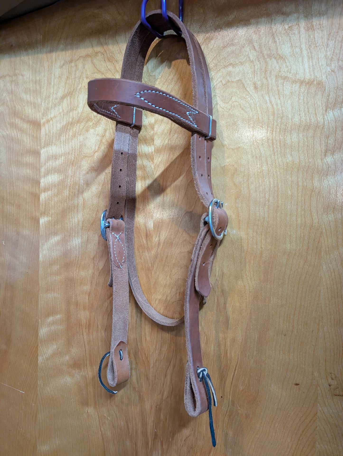 Genuine Leather 1" Browband Headstall