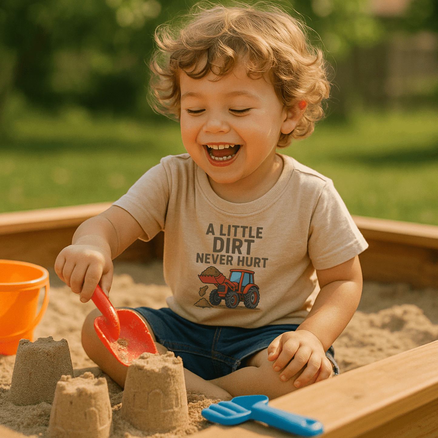 A Little Dirt Never Hurt Toddler's Tee