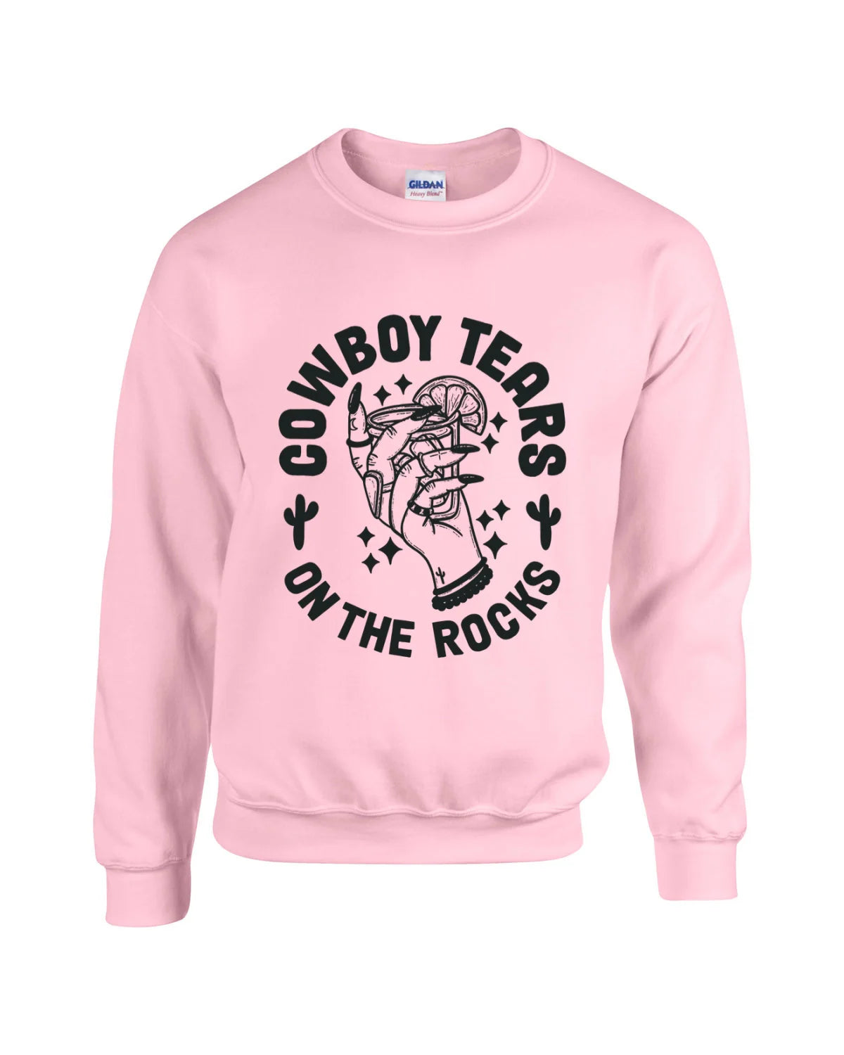 Cowboy Tears On the Rocks - Graphic Top