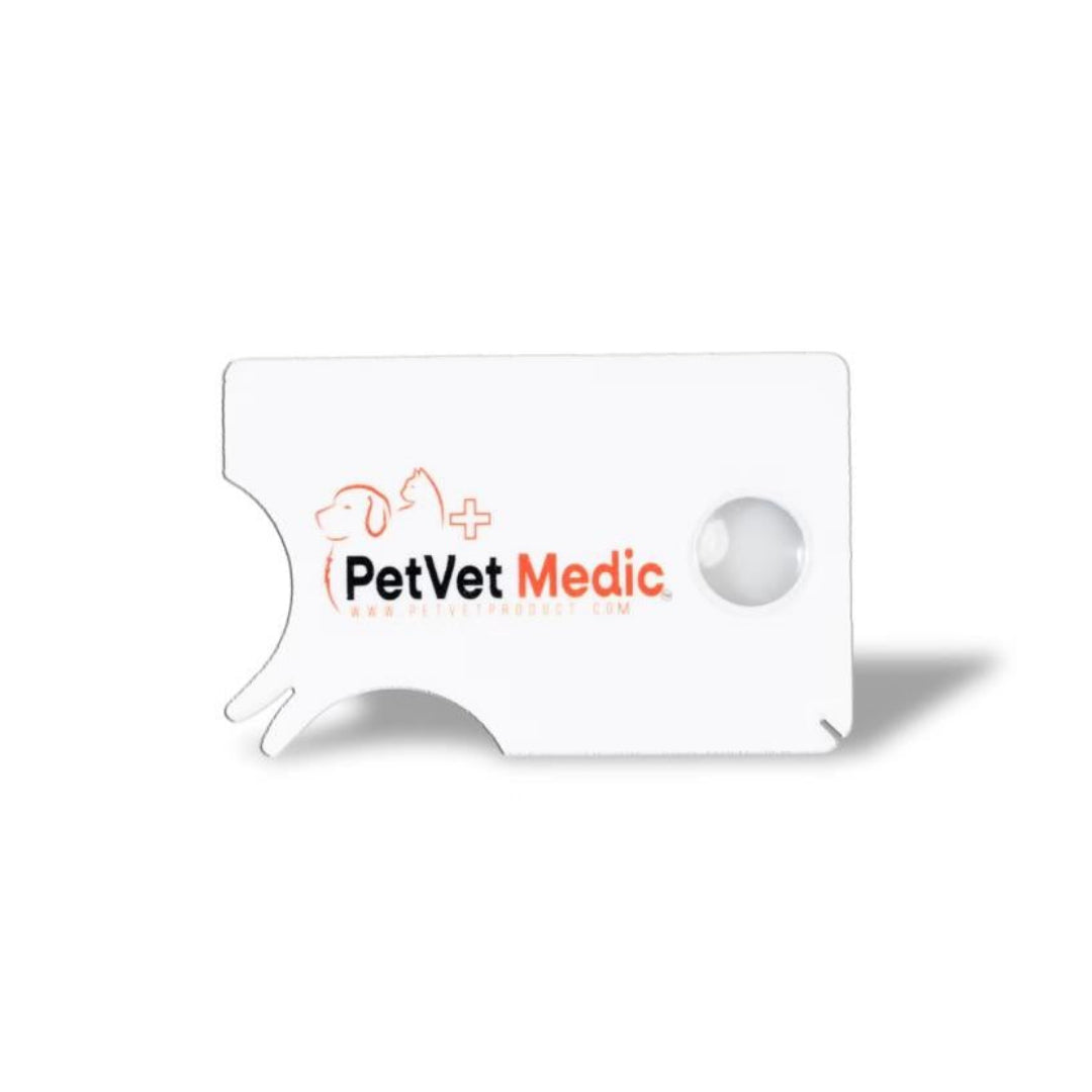 PetVet Medic® Card Tick Remover 3 Pack – Pocket Tick Removal Tool for Pets & People, Safe & Easy for Dogs, Cats & Outdoor Travel