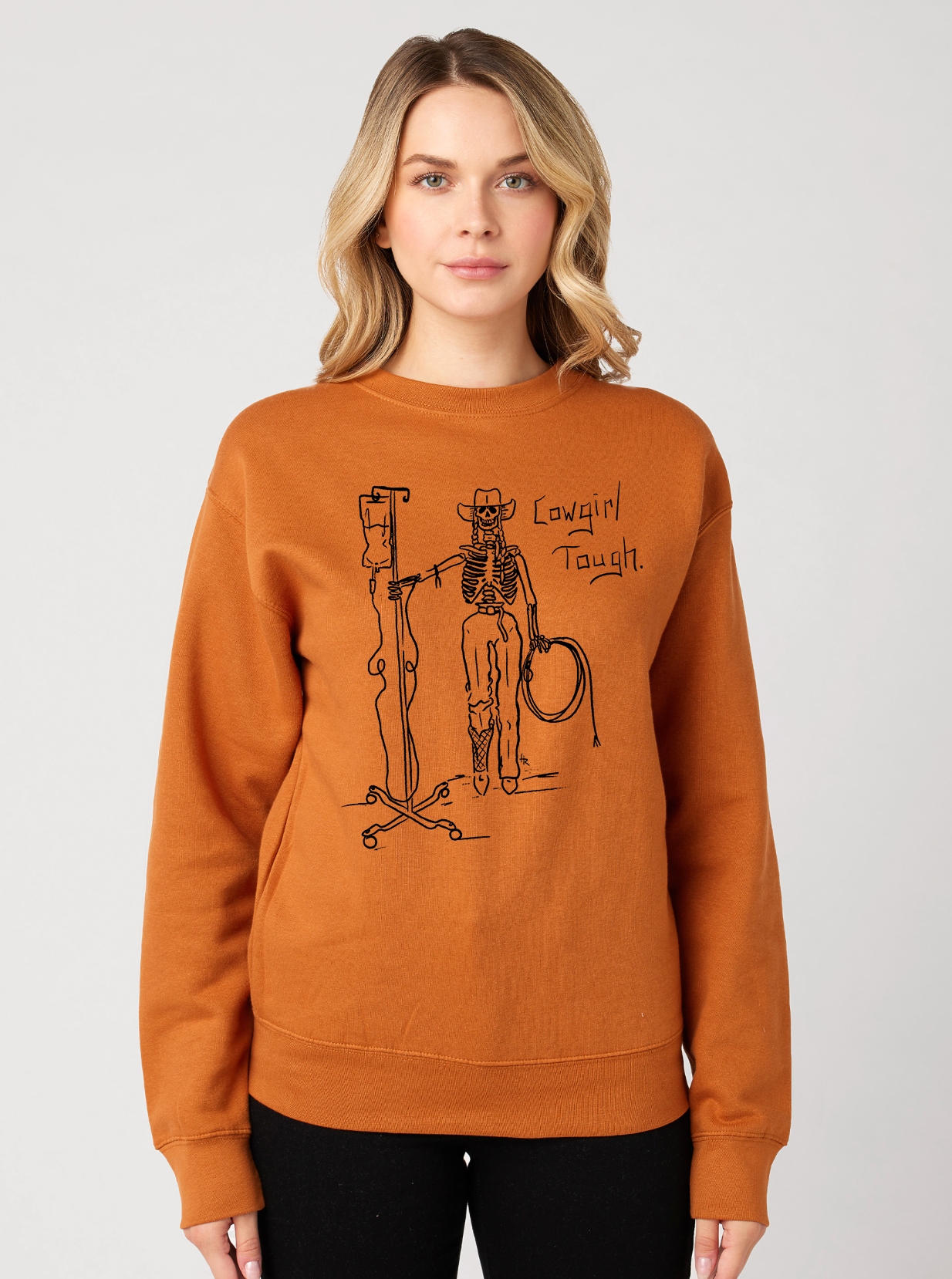 Cowgirl Tough Crewneck Sweatshirt