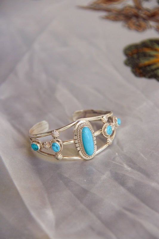 Agua Dulce Turquoise Cuff Bracelet