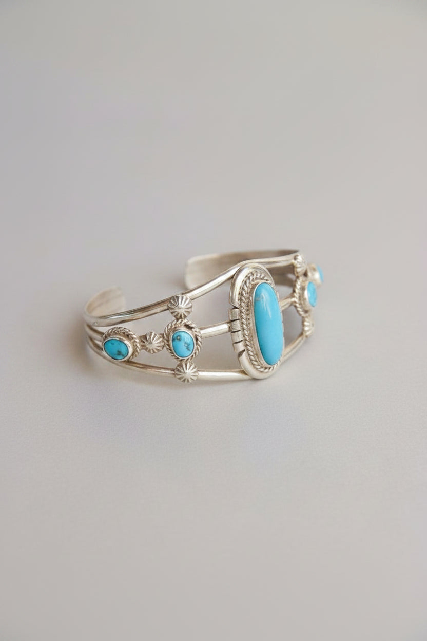 Agua Dulce Turquoise Cuff Bracelet