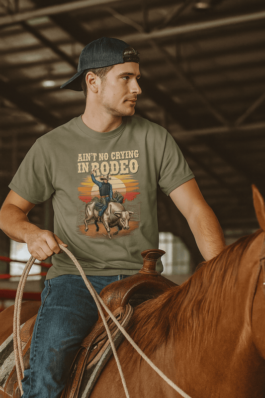 Ain't No Crying In Rodeo Graphic Tee
