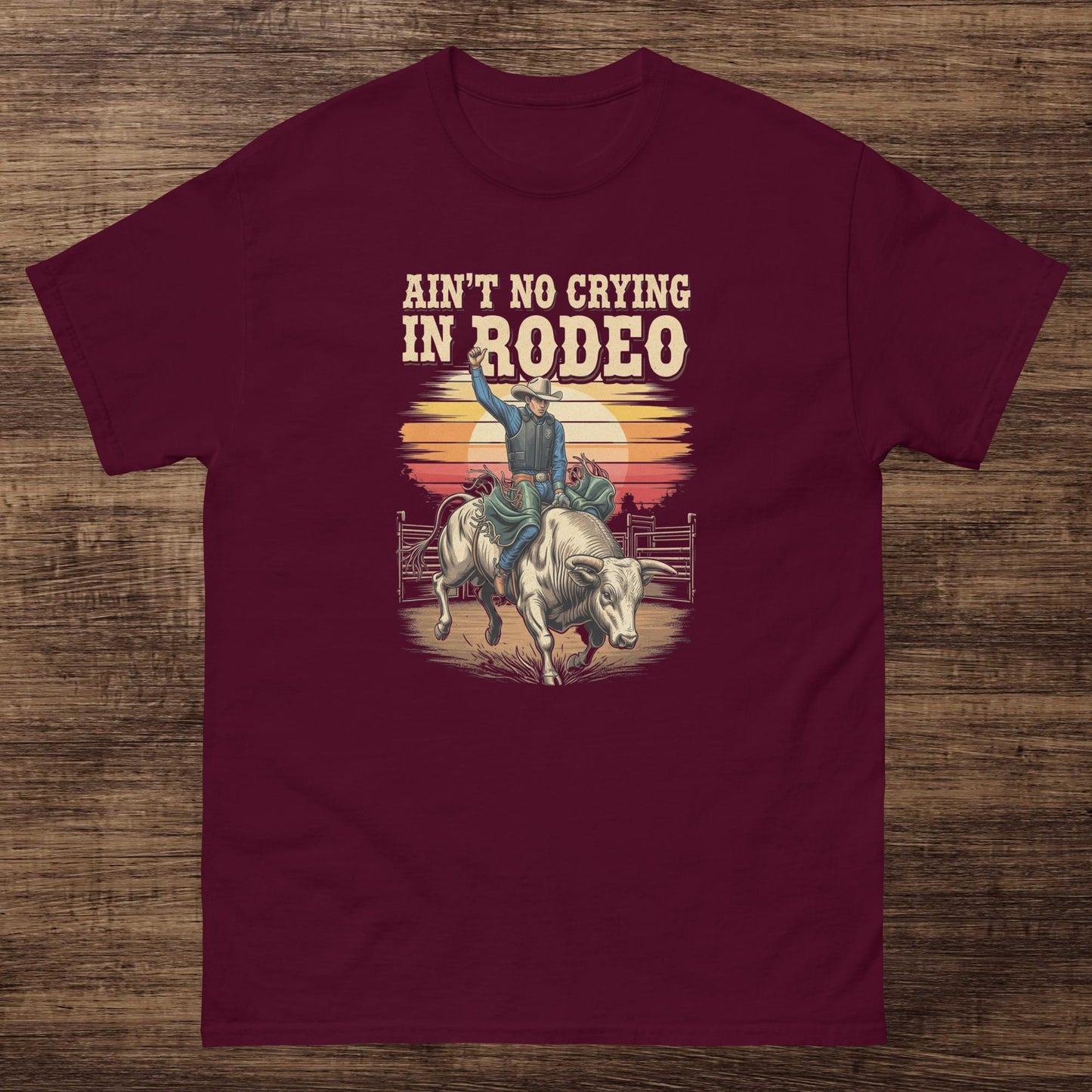 Ain't No Crying In Rodeo Graphic Tee