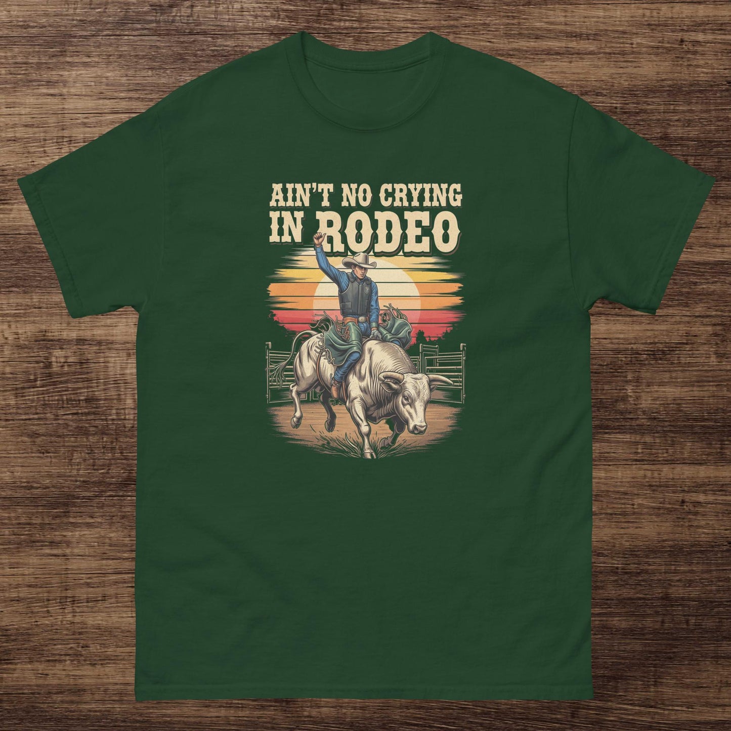 Ain't No Crying In Rodeo Graphic Tee