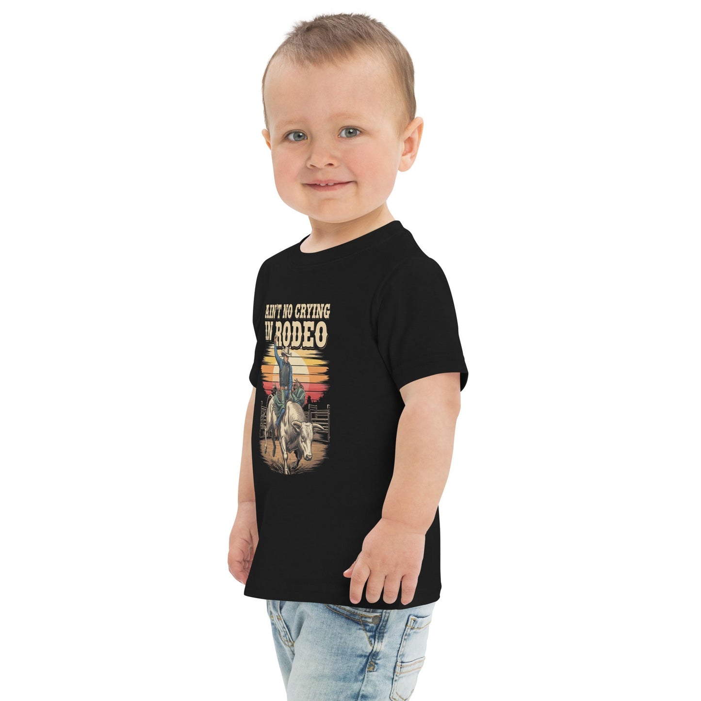 Ain't No Crying In Rodeo Toddler's Tee
