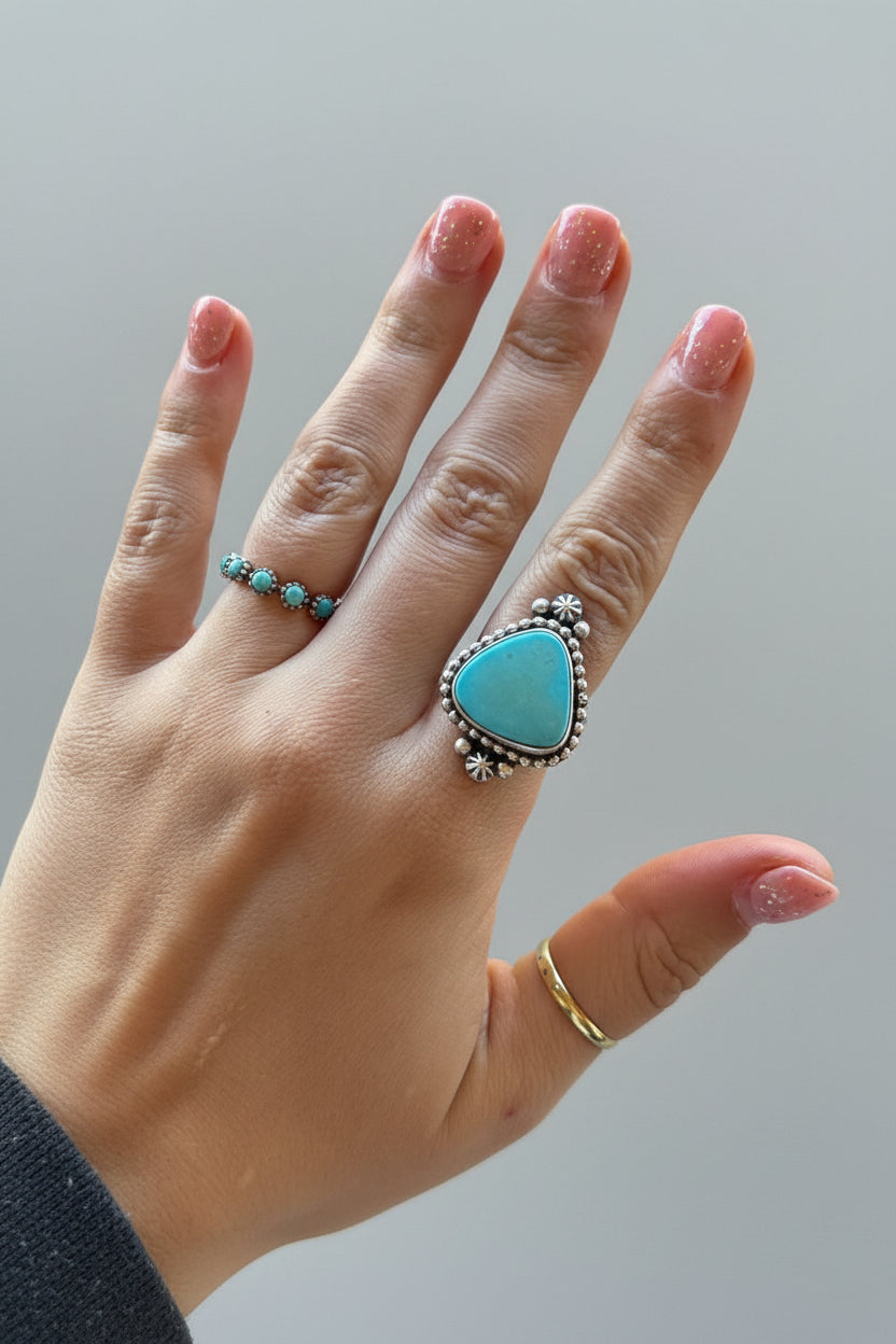 Am I Blue Turquoise Ring