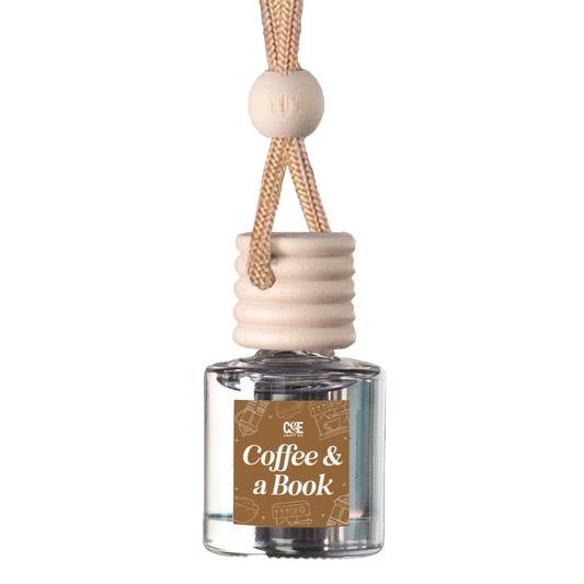 Coffee & A Book Scented Car Freshener