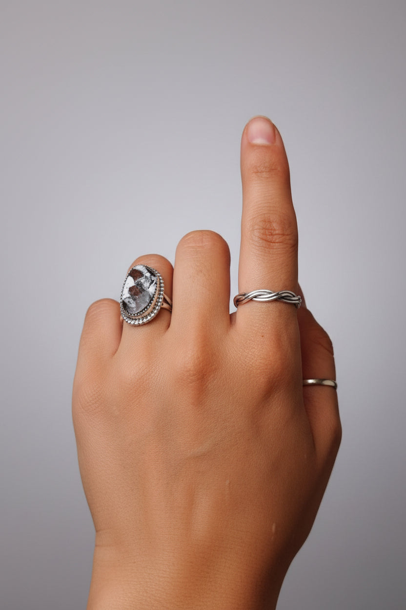 Athens Sterling Silver Ring