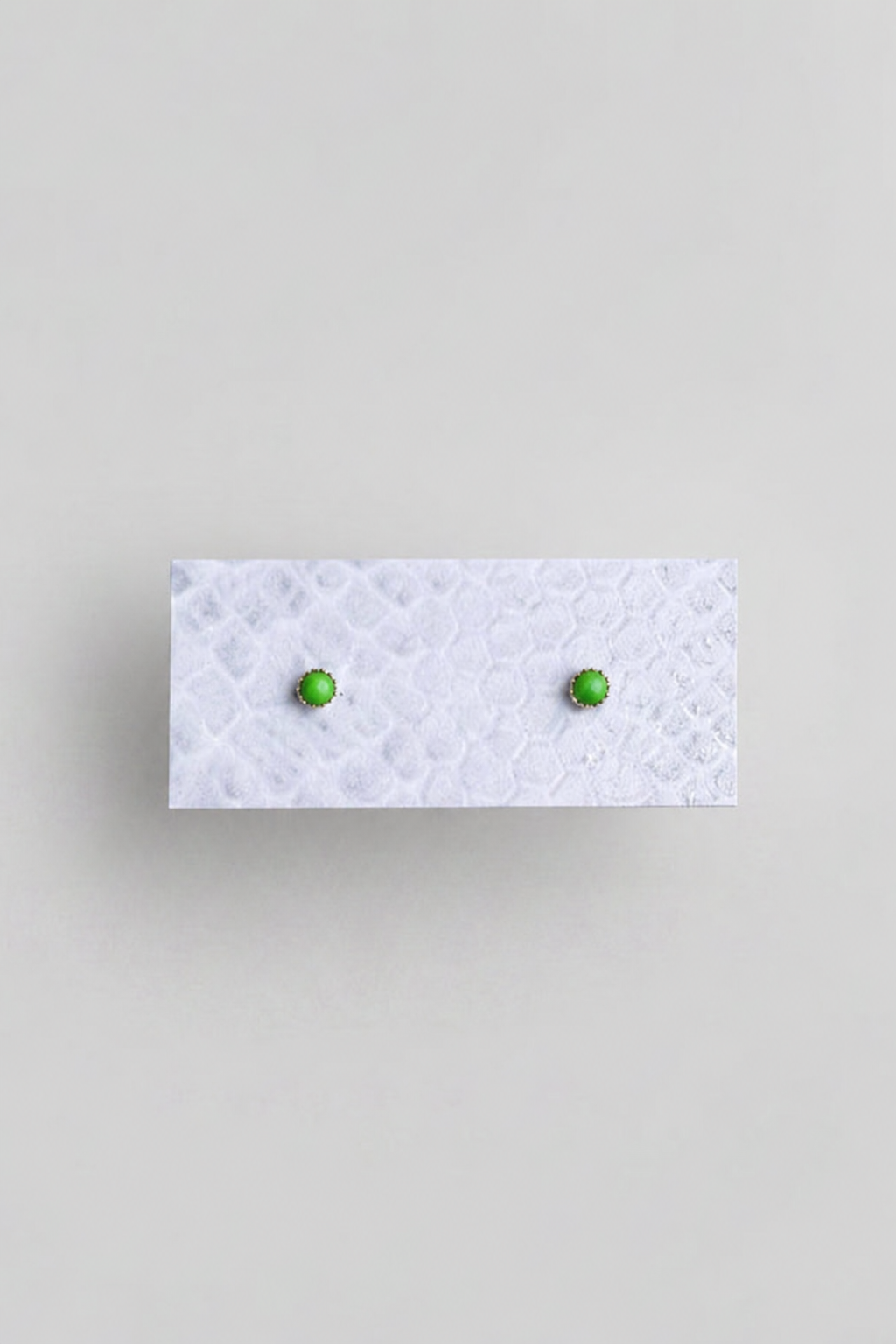 Bainville Green Gaspeite Studs