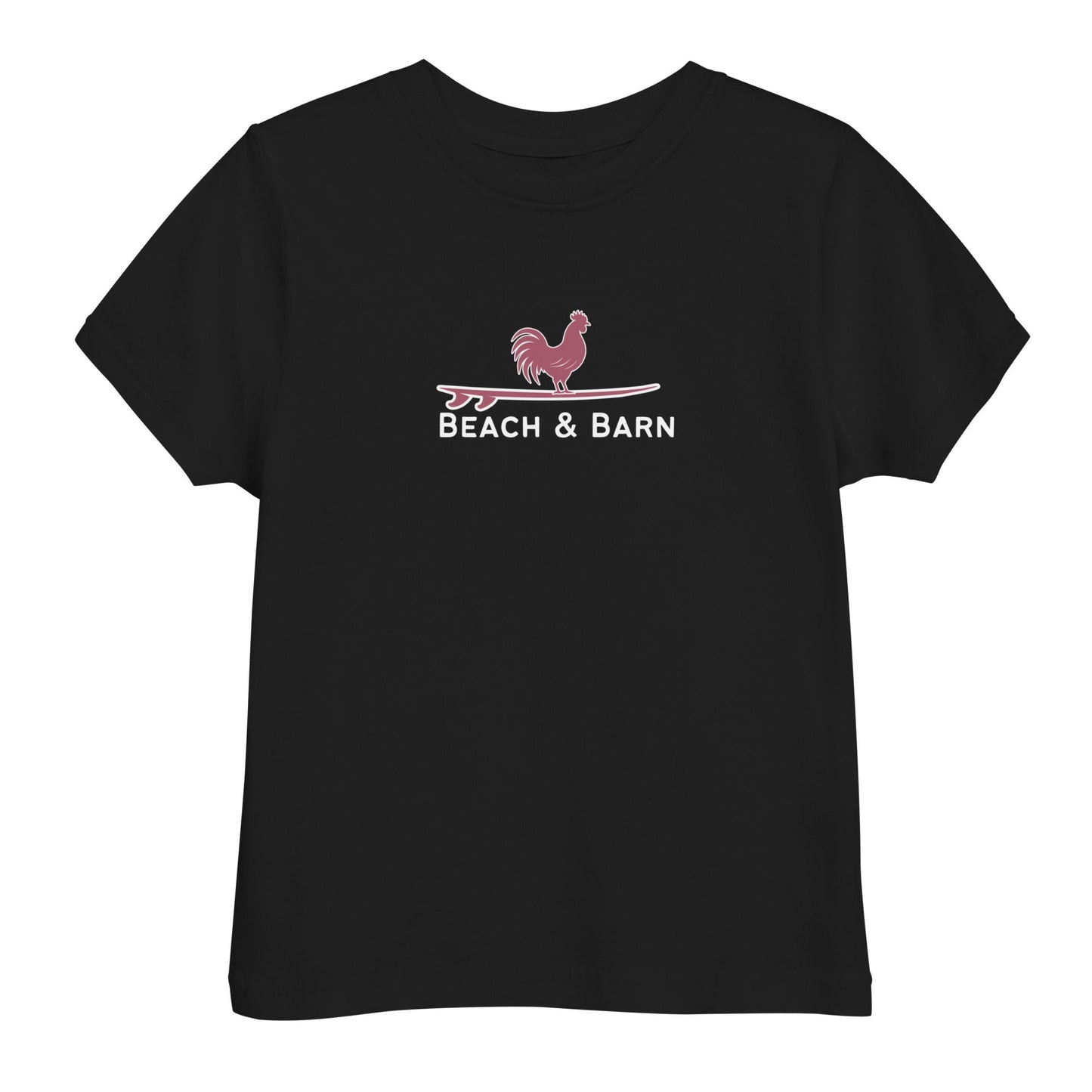 Beach And Barn Surfing Toddler's Tee