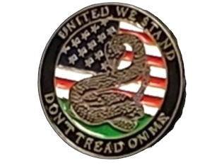 DON'T TREAD ON ME BROWN COTTON